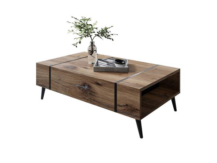 COUCHTISCH ONYX LOFT auf Beinen