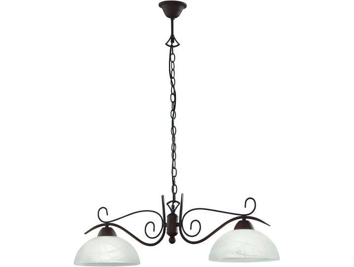REALITY LEUCHTEN Pendelleuchte, braun, 2, H: 25cm, Leuchten, Hängeleuchte, Hängelampe, Pendelleuchte