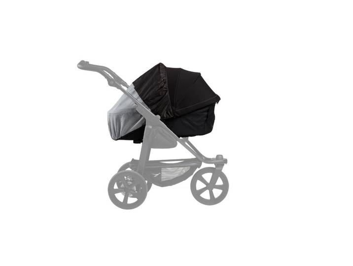 TFK Sonnendach, Silberfarben, 34x78 cm, Baby on Tour, Kinderwagen, Kinderwagenzubehör, Kinderwagen Sonnenschirme