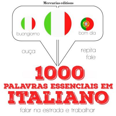 1000 palavras essenciais em italiano - JM Gardner, Audio, 9782821121409