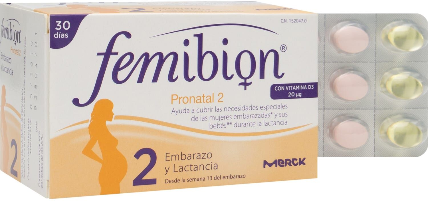 Femibion ® Pronatal 2 30Comp + 30Cáps
