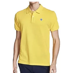 North Sails Polo Shirt Logo gelb - L - L