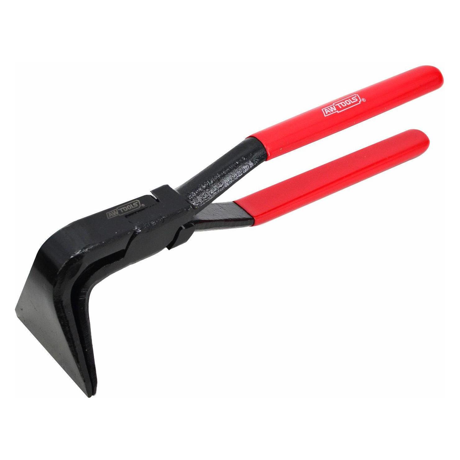 AW Tools AWTOOLS PLATTENBIEGEZANGE 280 mm 90 GRAD GEBOGEN (280 mm) (AW32302)