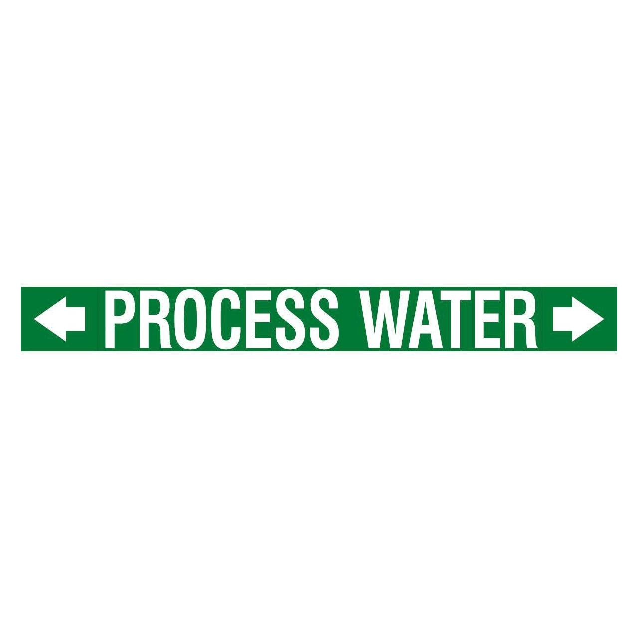 Brady ASME - Rohrmarkierer - Process Water (ASMEPM-100X920MM-PROCESS WATER)
