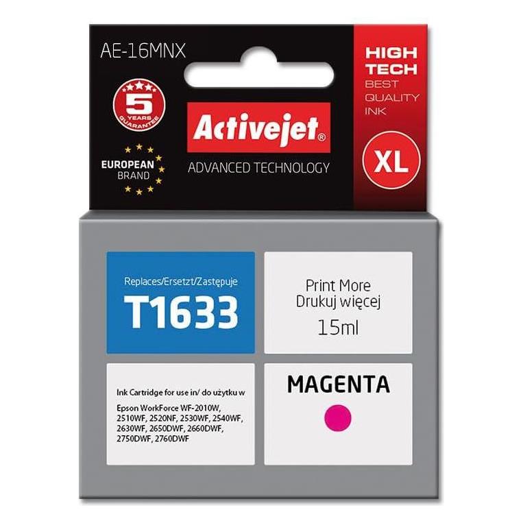 Activejet AE-16MNX Druckerpatrone (e) Kompatibel Hohe (XL-) Ausbeute (M) (AE-16MNX)