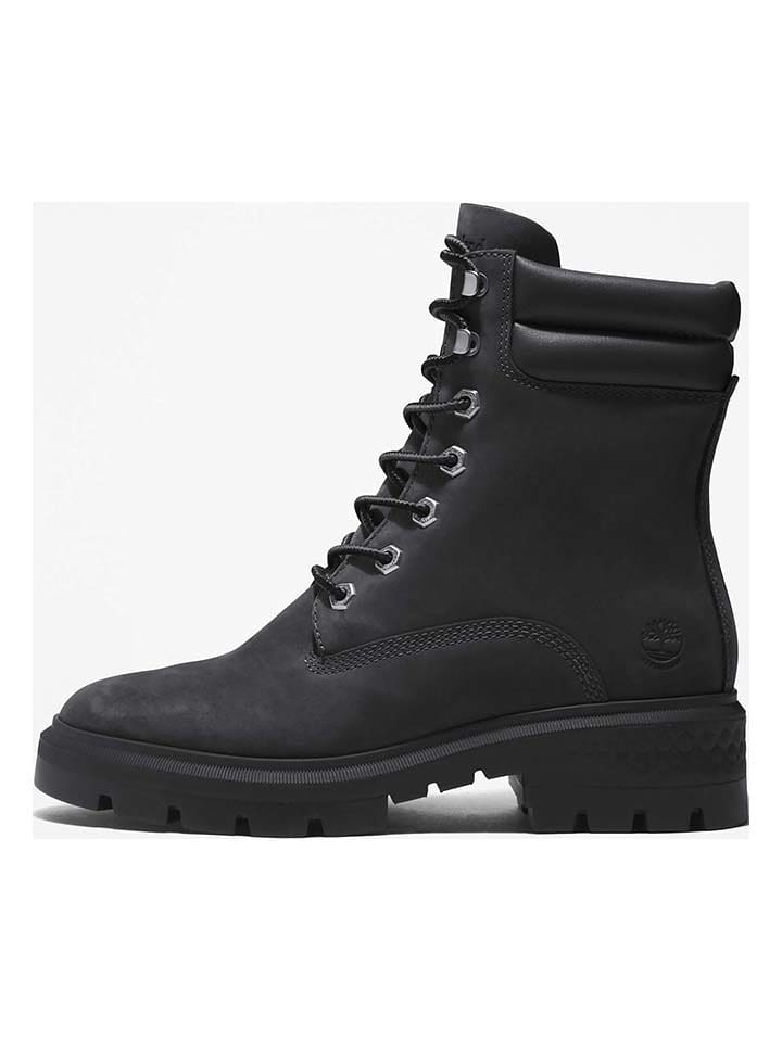 Timberland Leder-Stiefel "Cortina Valley" in Schwarz - 41
