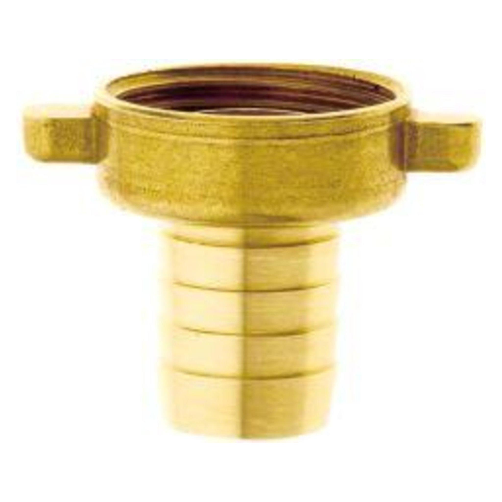 Karasto 2/3-Schlauchverschraubung GEKA Messing Schlauchgrösse 13 mm Innengewinde 1 " (Schlauchverschraubung, 13 mm) (26.2531.9)