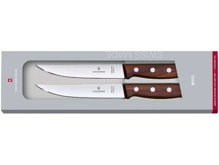 Victorinox Steakmesser Wood 2 Stück