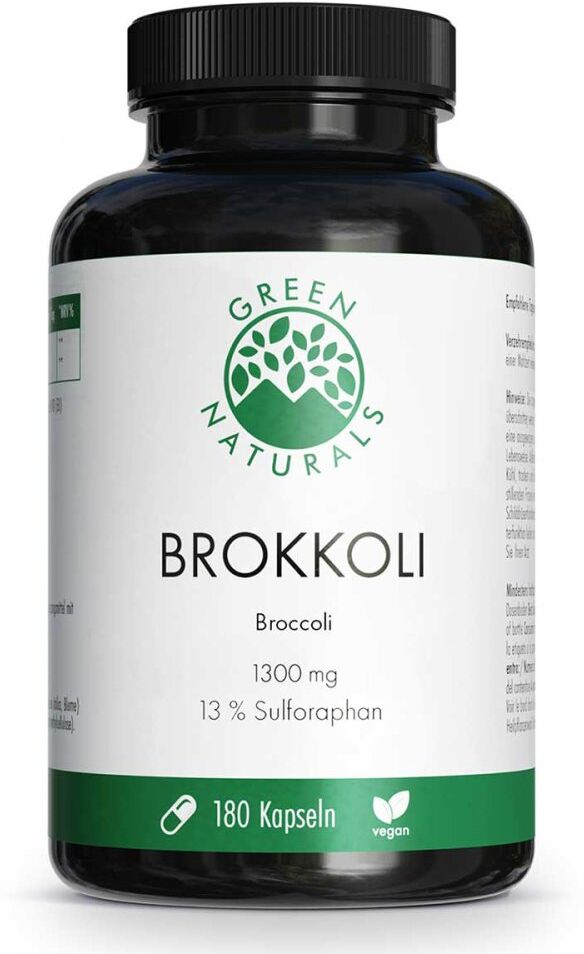 GREEN NATURALS Brokkoli + 13% Sulforaphan vegan