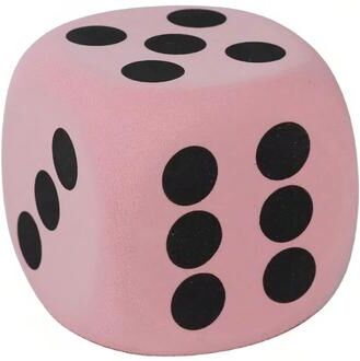 Inspired Finds Interactive Soft Foam Dice Set Jumbo Pet Game Dice For Playtime, Training & Fun Activities multiple Colors