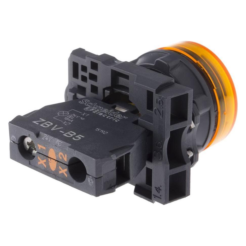 Schneider Electric Leuchtmelder LED 24VDC gelb XB5AVB5 (XB5AVB5)