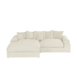 smart Ecksofa  Lionore ¦ creme ¦ Maße (cm): B: 265 H: 86 T: 203.0
