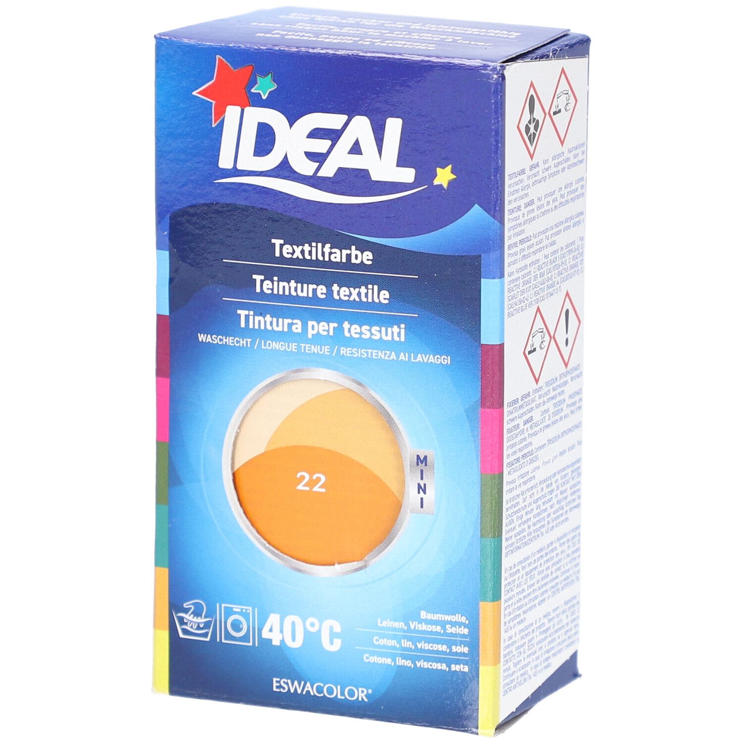 Ideal Mini Baumwolle Color No22 gold 1 St Tinktur
