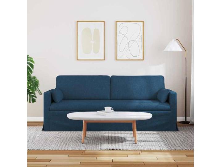 Bleu SOFA - PHSH - Canapé 180cm - 3 places - Bleu Métал C373