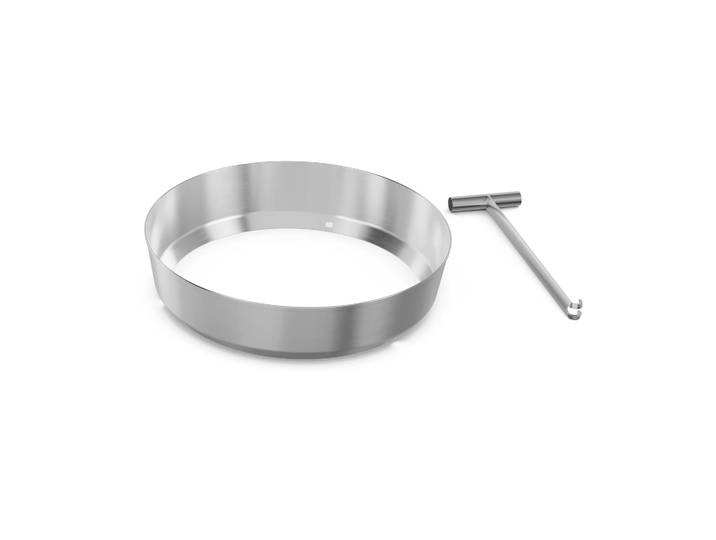 Höfats Extension pour cendrier MOON 45 Argent