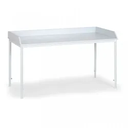 Packtisch 80 x 120 cm Biedrax JS4686ssss - Hellgrau