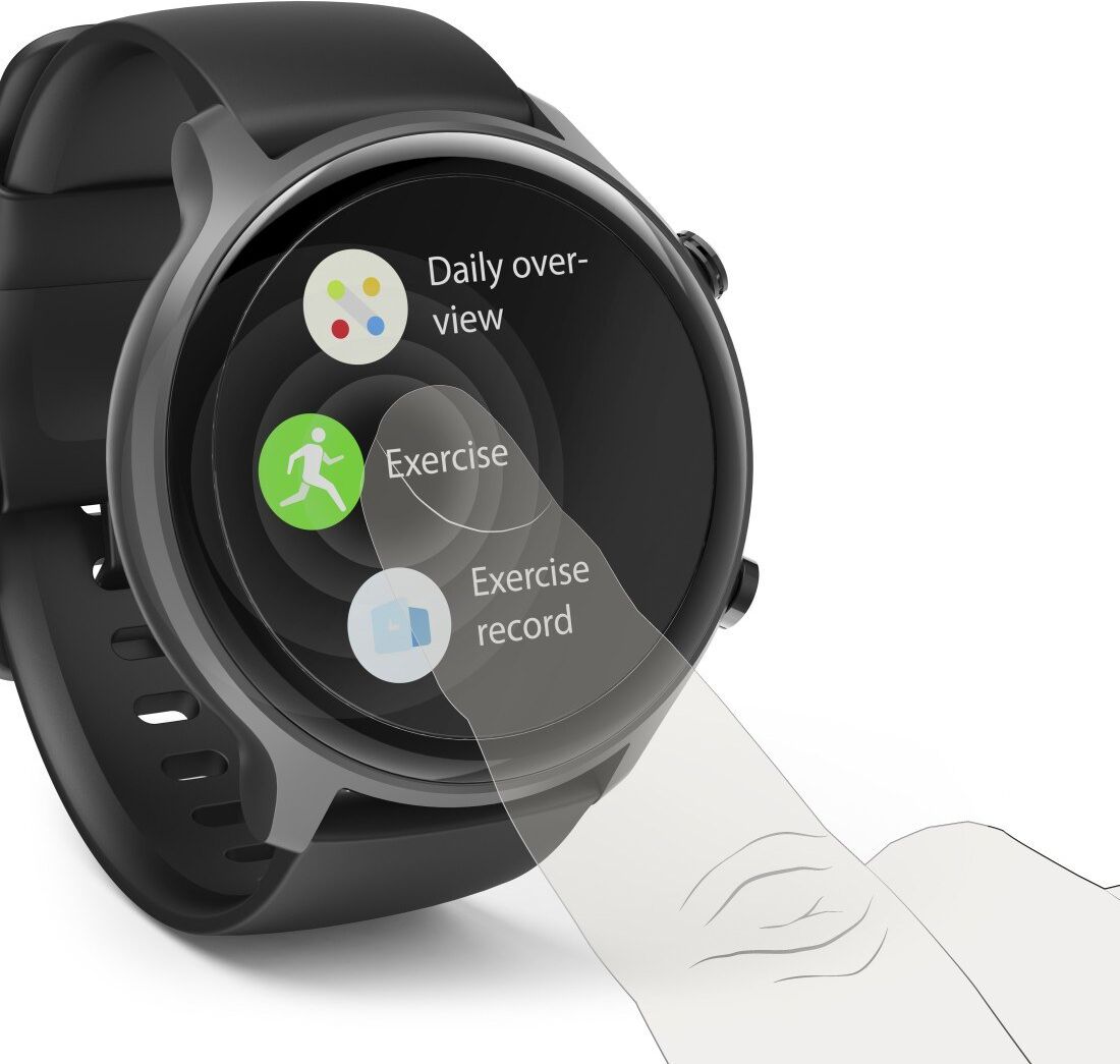 Hama Fit Watch 6910 GPS Smartwatch, 1.28" Touchscreen, 46 mm - Grey