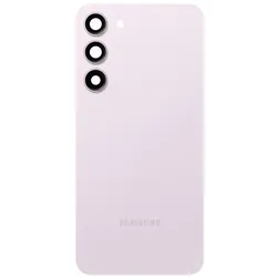Samsung Akkudeckel f?r Galaxy S23+ S916, Lavender, Mobilgerät Ersatzteile, Rosa