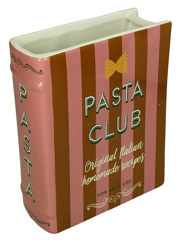Kersten Vase "Pasta Club" in Rosa/ Hellbraun - (B)16 x (H)20 x (T)6,3 cm - onesize