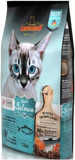 Leonardo Ração Gato Adulto Salmão 7.5 Kg