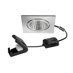 Brumberg 38476423 LED-Einbauleuchte LED 6 W Edelstahl