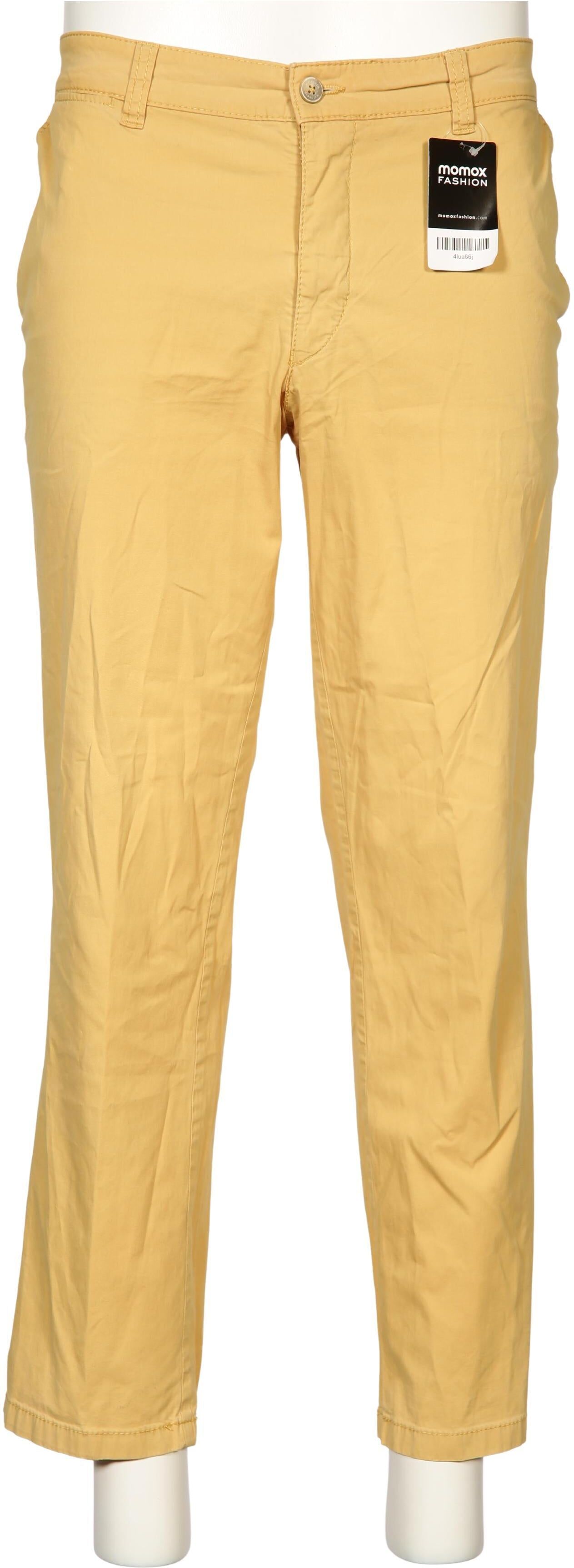 Walbusch Herren Stoffhose, Gelb, Gr. W36, Baumwolle - Second Hand