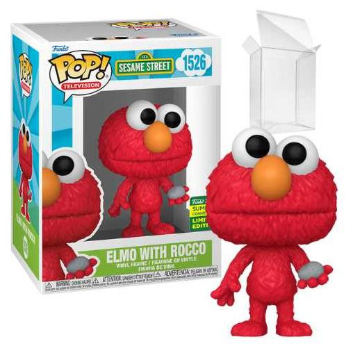 Funko Pop! Sesamstraat Elmo met Rocco #1526