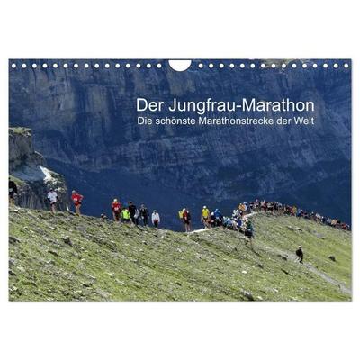 Der Jungfrau-Marathon (Wandkalender 2027 DIN A4 quer), CALVENDO Monatskalender