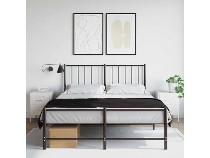 HEFZGDB Industrieller Nachttisch 2 STK. Weiß 36x39x50,5 cm Stahl mit 2 Schubladen Stauraum, robuster Beistelltisch für Wohnzimmer, multifunktionaler Schubladenschrank