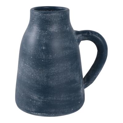 Sagebrook Home Terracotta Pottery Decorative Vase with Handles for Casual Home Decor