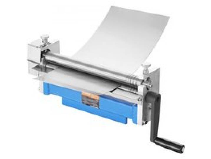 VEVOR Rundbiegemaschine, 32c m Formbreite bei 20 Gauge-Kapazität, Rohrbiegemaschine, mit 2 abnehmbaren Rollen für kohlenstoffarme Stahl-Kupfer-Aluminium-Legierungsbleche