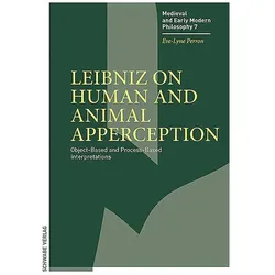 Leibniz on Human and Animal Apperception, Fachbücher von Eve-Lyne Perron