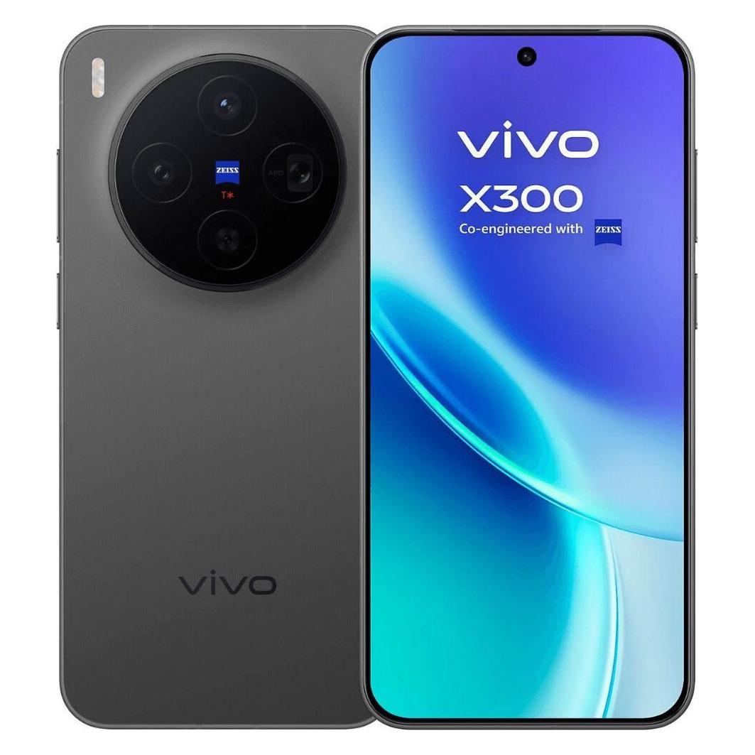 Vivo X300 (256 GB, Phantom Black, 6.31", SIM + eSIM, 5G) (5671326)