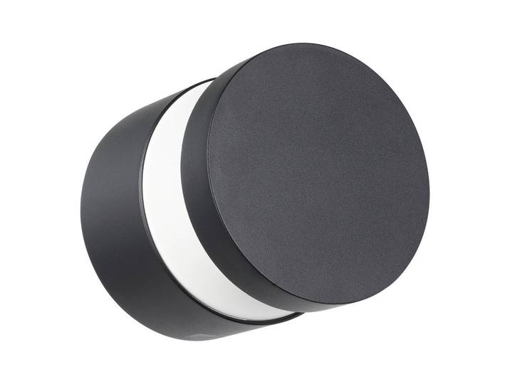 Eglo Led-Aussenleuchte Melzo, Schwarz, Metall, Kunststoff, 13 cm, Lampen & Leuchten, Außenbeleuchtung, Außenleuchten