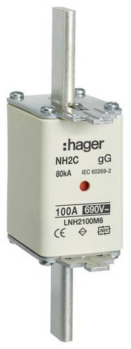 Hager LNH2100M6 NH-Sicherung 100A 3St.