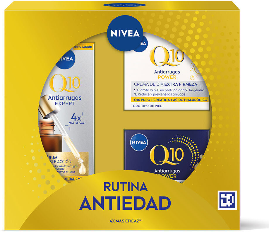 Nivea Caso Rotina ANTI-ENVELHECIMENTO Q10 3 unid.
