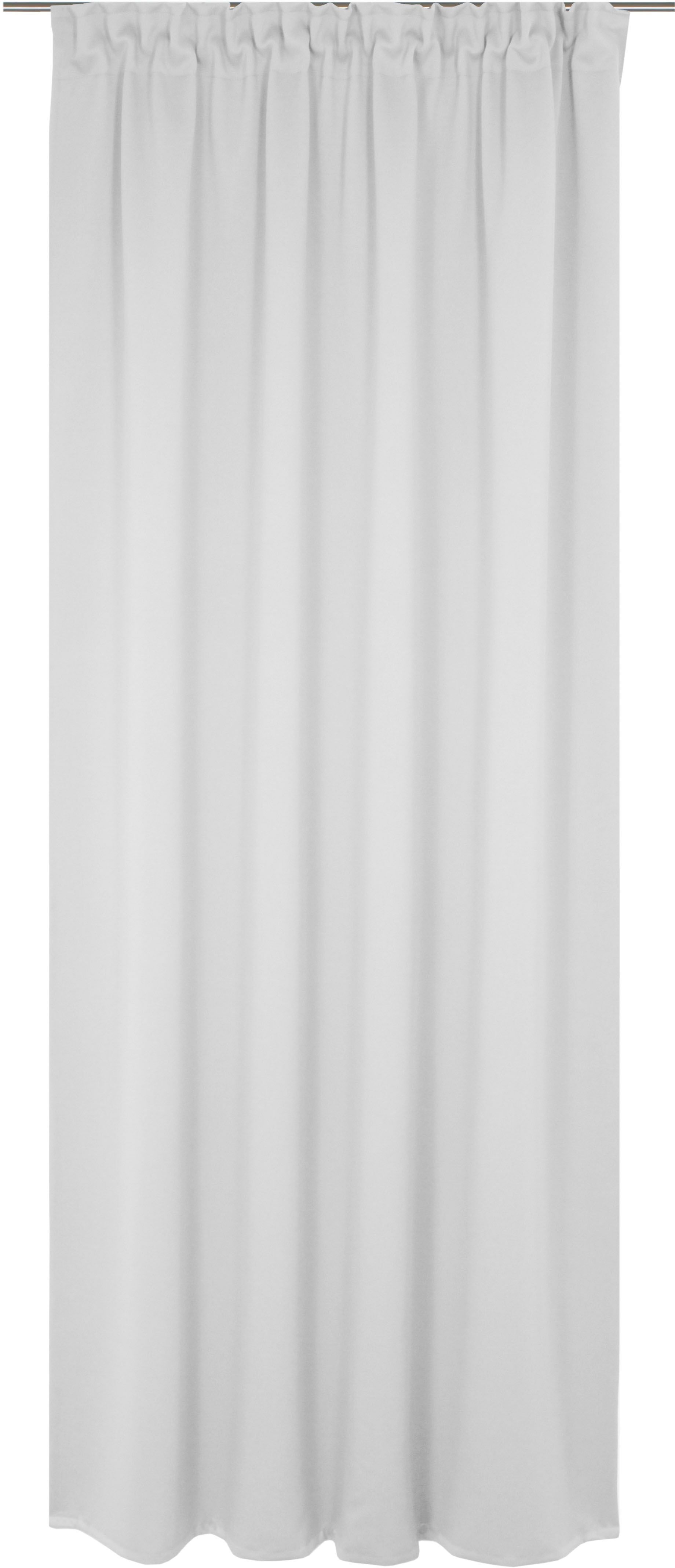 Vorhang WIRTH "Umea" Gr. 4, weiß, B:132cm H:245cm, Jacquard, Polyester, Gardinen