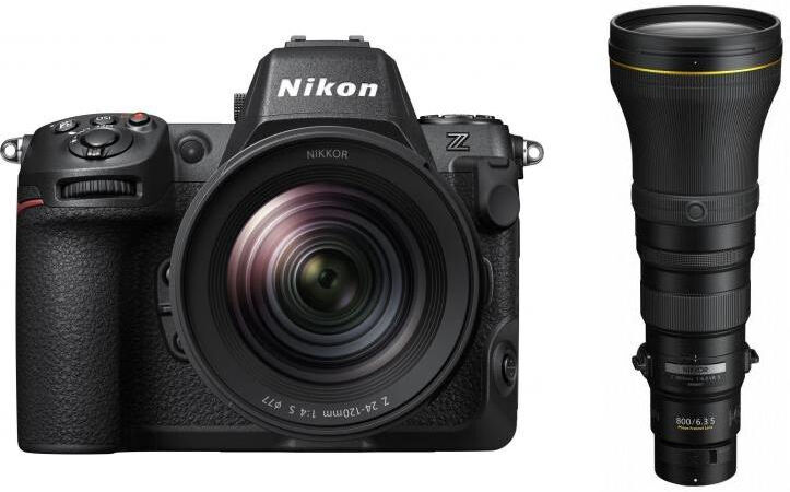 Nikon Z8 + Z 24-120mm f4 S + Z 800mm f6,3 VR S
