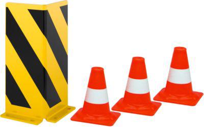 Anfahrschutz + 3 Leitkegel gratis