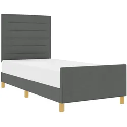 vidaXL, Bett, Caveno (Linien-Design) (90 x 190 cm)