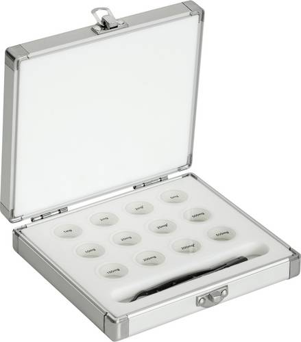 Kern 313-010-600 Aluminiumgeschütztes Etui für Gewichtssätze (Bruchgramm, 1 mg - 500 mg)