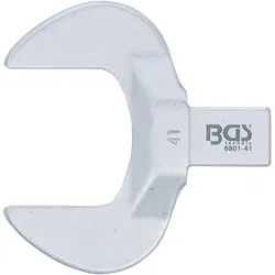 BGS, Schraubenschlüssel, Einsteck-Maulschlüssel 41 mm Aufnahme 14 x 18 mm (41 mm)
