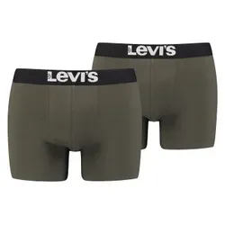 Levis 2P Base Boxer Khaki Baumwolle Medium Herren