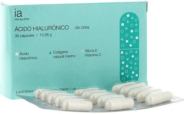 INTERAPOTHEK ácido hialurónico 30cáps