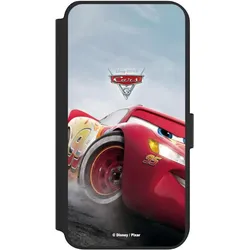 Nivocase Klapphülle für Samsung Galaxy S23+ Handyhülle aus Kunst Leder NIVOflip schwarz Cars Lightning (Samsung Galaxy S23+), Smartphone Hülle, Schwarz