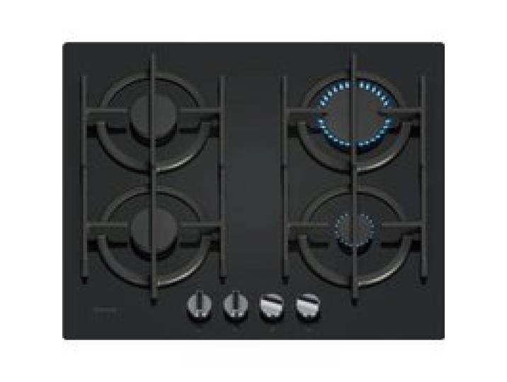 Table de cuisson au gaz - NEFF - T26PIP4S0 - Verre trempé - 60 cm - Noir