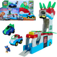 Paw Patrol: Der Dino Film - 2-in-1 Mobiles Dino-Hauptquartier, Spielgebäude