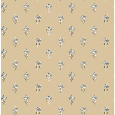 Chesapeake Surdiva Honey Floral Fan Wallpaper