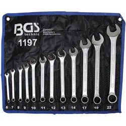 BGS Maul-Ringschlüssel-Satz 6-22 mm 12tlg. - 1197