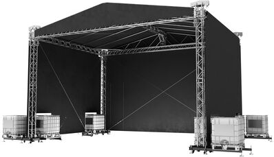 Global Truss DPR8x6 Double Pitch Roof 8x6m